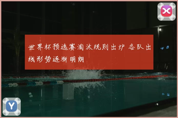 世界杯预选赛淘汰规则出炉 各队出线形势逐渐明朗