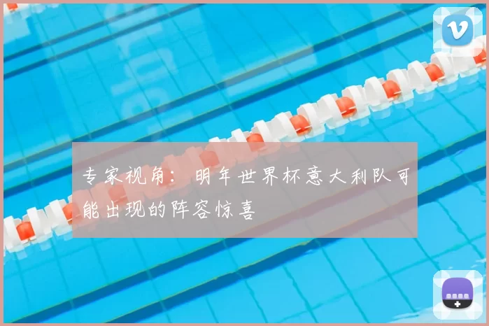 专家视角:明年世界杯意大利队可能出现的阵容惊喜
