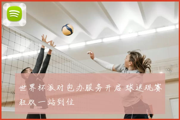 世界杯派对包办服务开启 球迷观赛狂欢一站到位