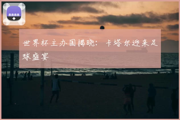 世界杯主办国揭晓：卡塔尔迎来足球盛宴